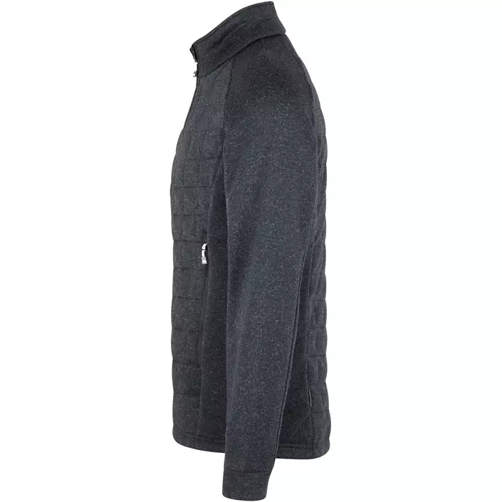 ID quilted fleece jacket, Graphite Melange, large image number 3