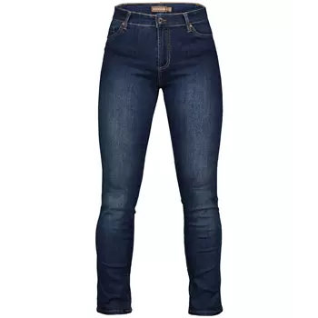Westborn Regular Fit dame jeans, Denim blue washed