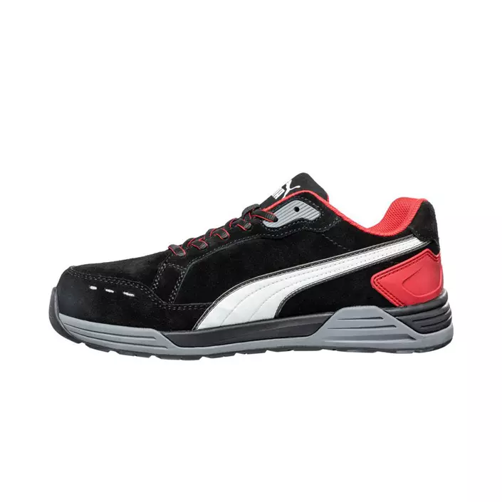 Puma Airtwist Black Red Low safety shoes S3, Black/Red, large image number 1