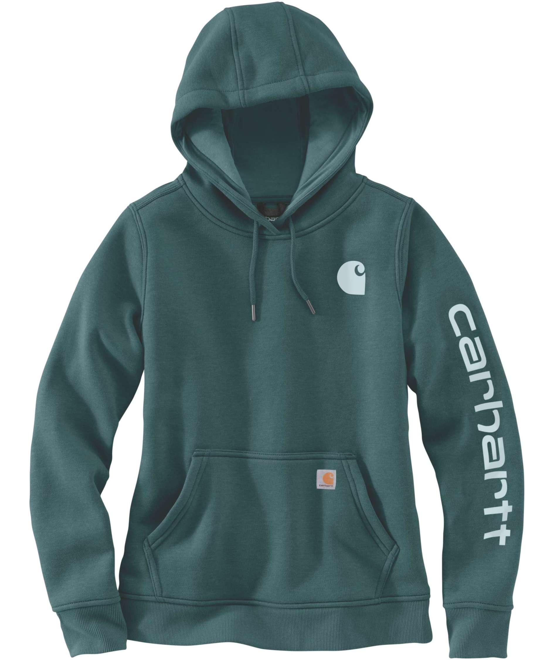 Carhartt Clarksburg Damen Kapuzensweatshirt, Greenstone