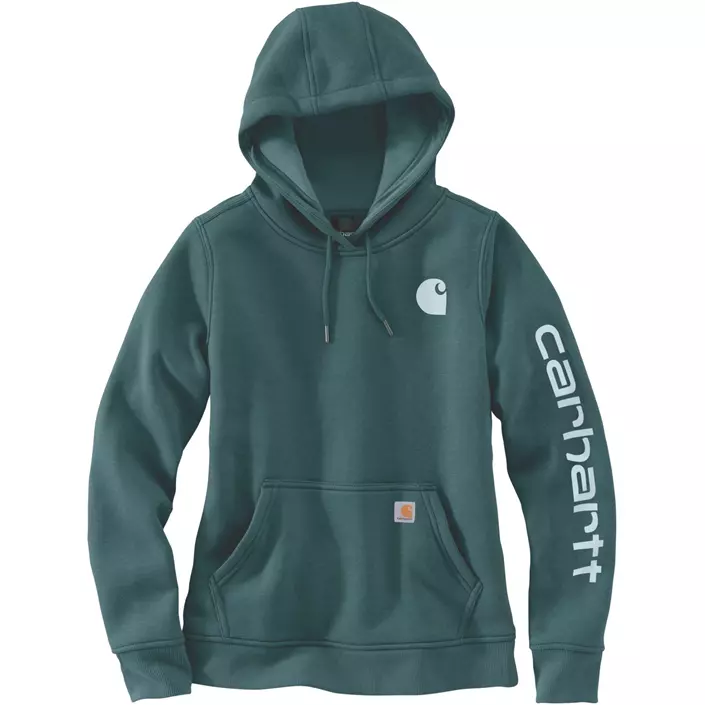 Carhartt Clarksburg dame hættetrøje, Greenstone, large image number 0