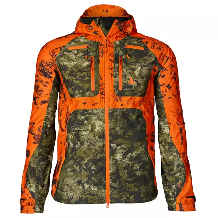 Seeland Vantage hunting jacket, InVis green/InVis orange blaze, large image number 0
