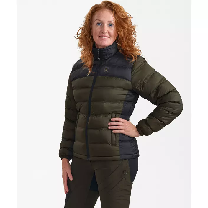 Deerhunter Northward vatteret damejakke, Rifle Green, large image number 3