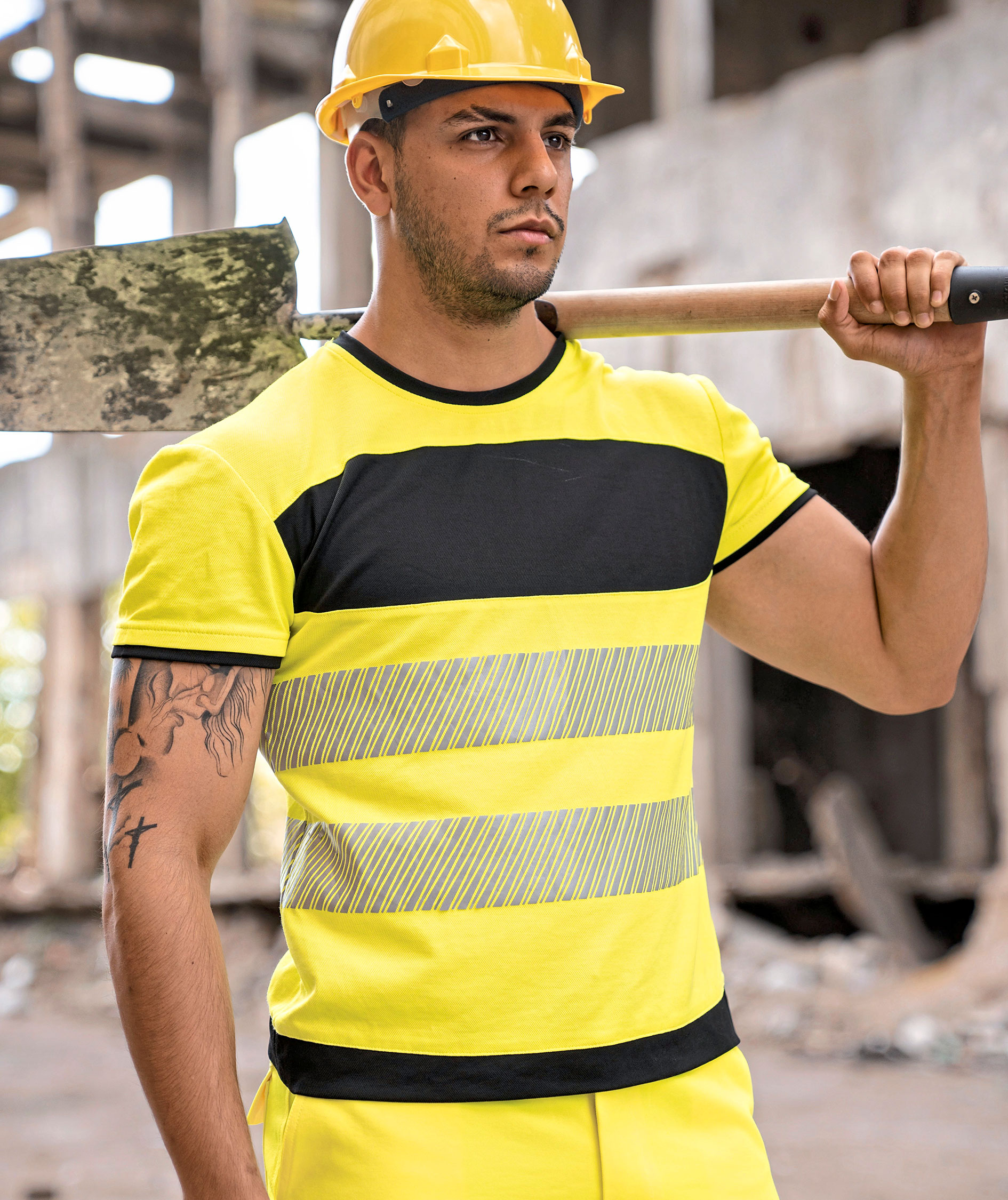 Korntex EOS T-shirt, Hi-Vis Yellow, large image number 1