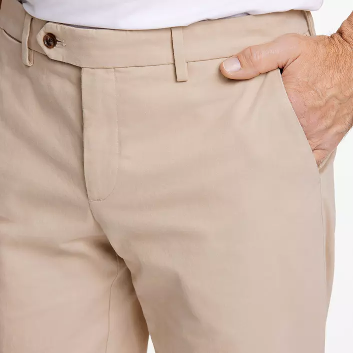 Bison Superflex Modern fit chinos, Sand, large image number 2