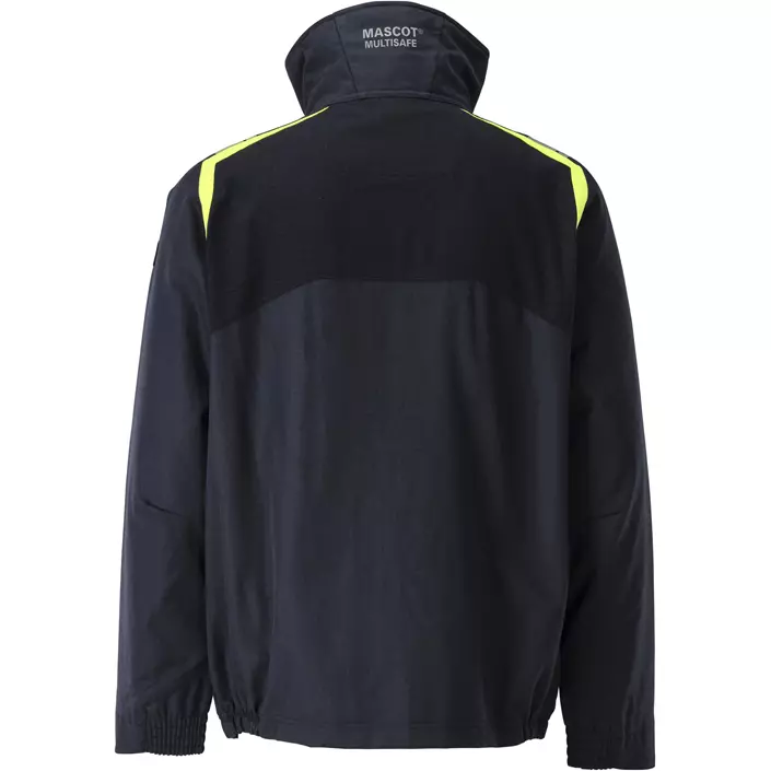 Mascot Accelerate Multisafe jakke, Mørk Marine/Hi-Vis Gul, large image number 1