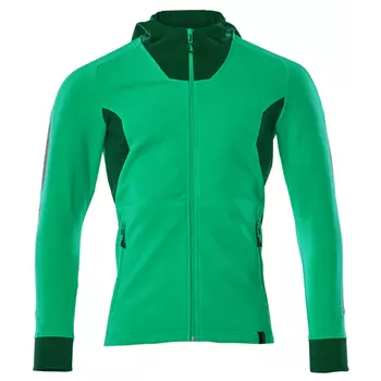 Mascot Accelerate hoodie med blixtlås, Gräsgrön/grön