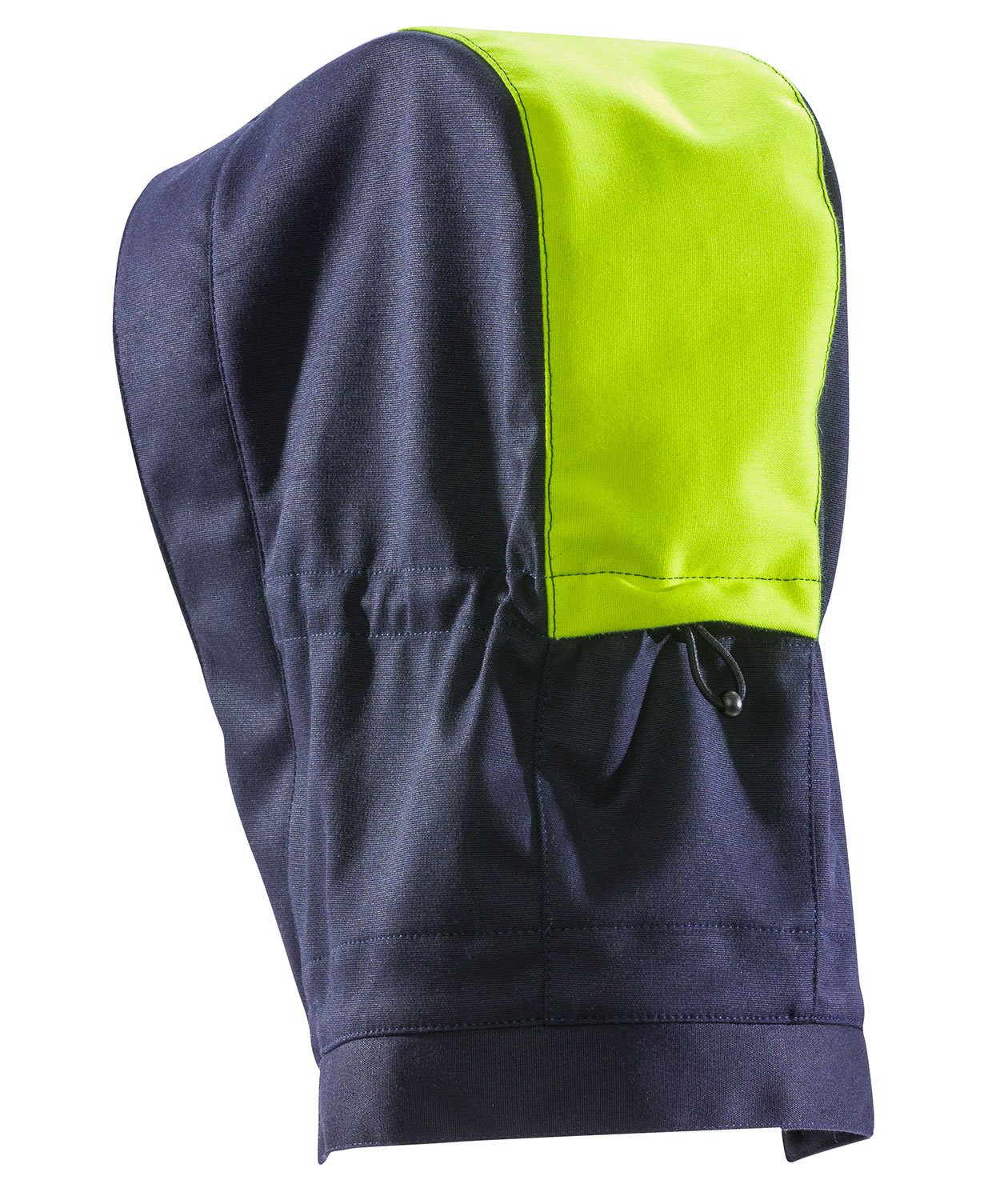 Fristads Flamestat softshell hood 4077, Hi-vis Yellow/Marine, large image number 1