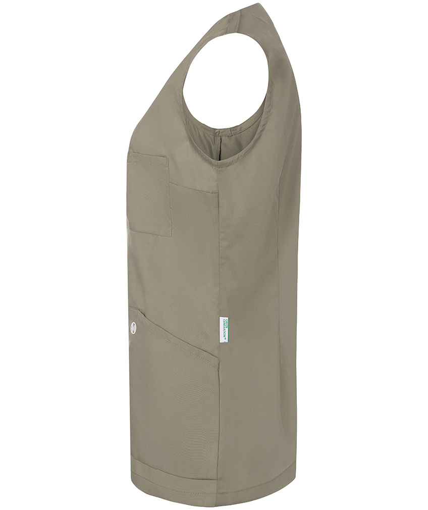 Karlowsky Essential &aelig;rmel&oslash;s dame tunika, sage, large image number 2