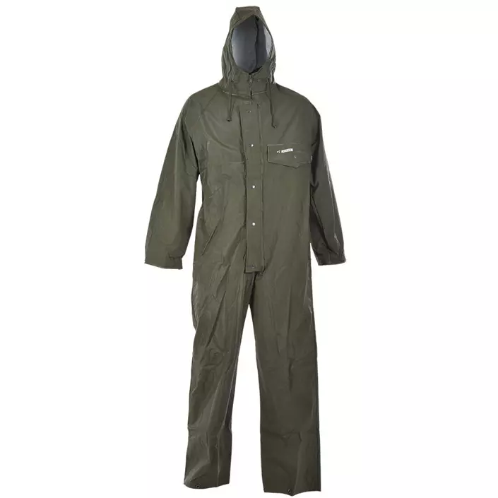 Ocean Economy rain coverall, Olive Green, large image number 0