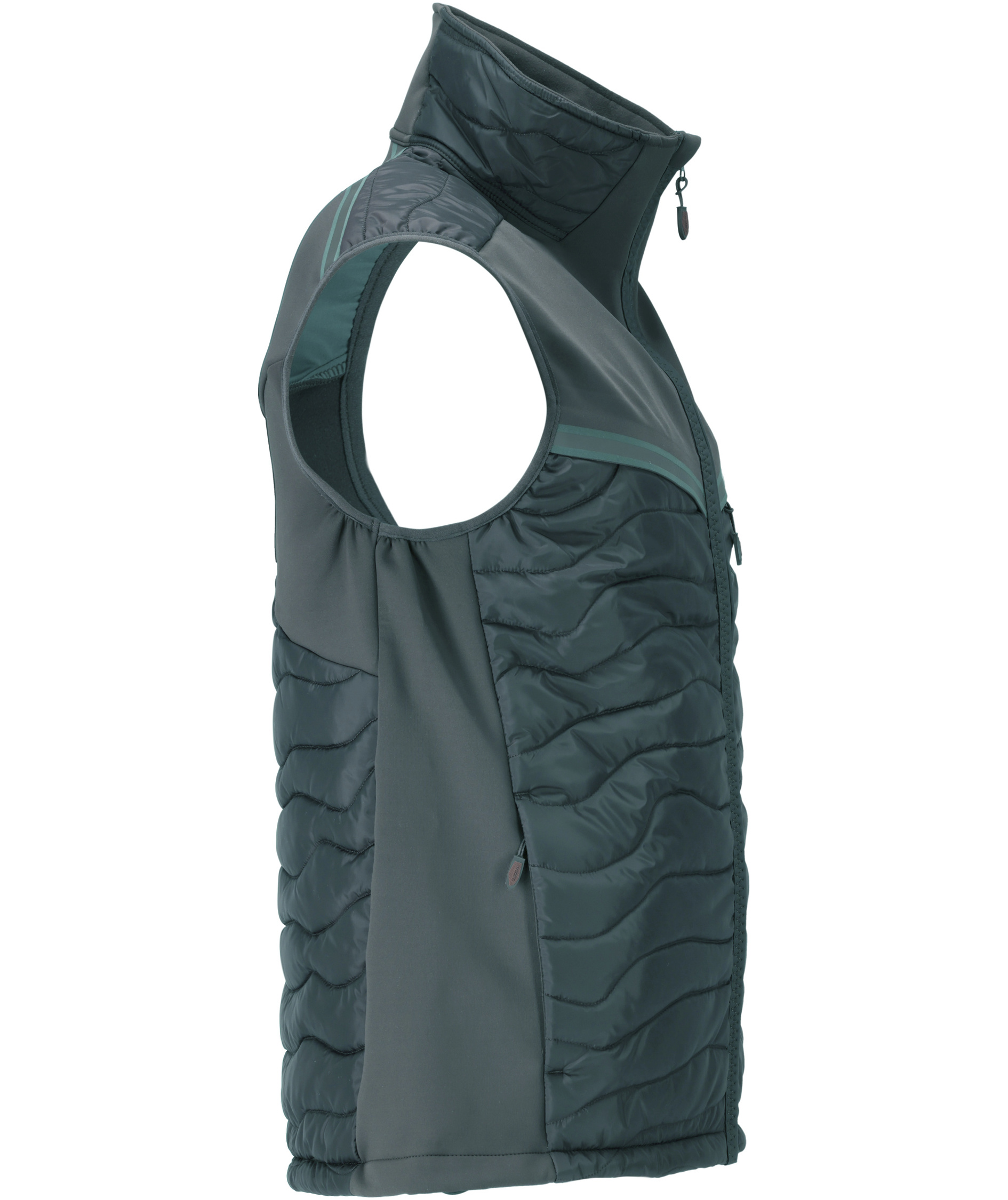 Mascot Customized quilted vest, Forest Green, large image number 2