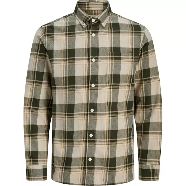 Jack & Jones Premium JPRBLUBROOK CHECK skjorta, Peat, large image number 0