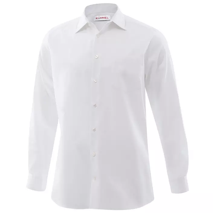 Kümmel Frankfurt Classic Fit skjorte med brystlomme, Hvit, large image number 0