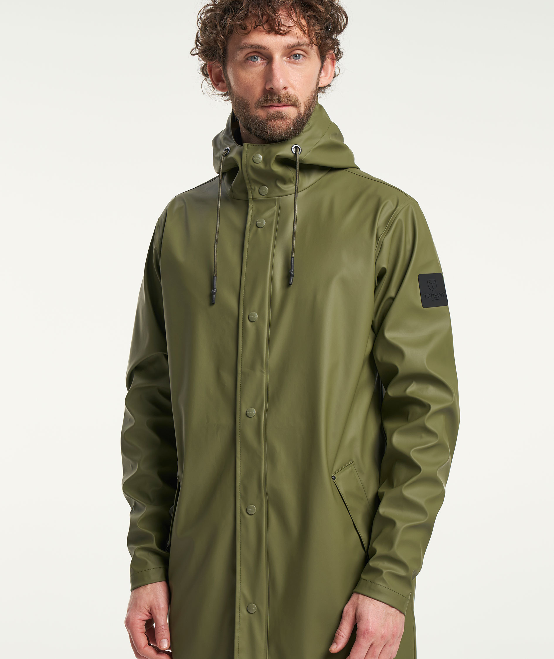 Tenson Apelviken regnjacka, Olivgr&ouml;n, large image number 7