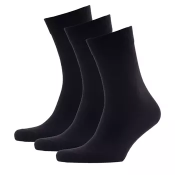 Westborn 3-pack bamboo socks, Black