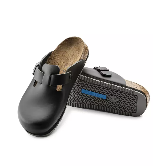 Birkenstock Boston Supergrip Narrow Fit sandals, Black, large image number 2
