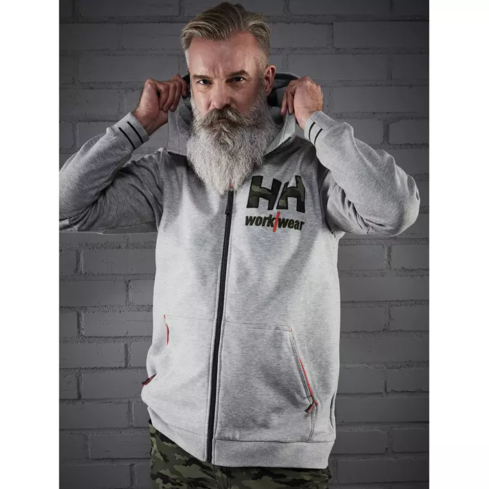 Helly Hansen Kensington hættetrøje, Grå Melange/Camouflage, large image number 1