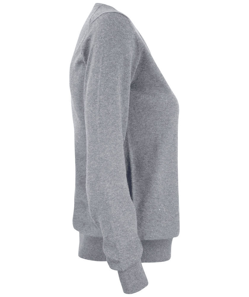 Cutter & Buck Oakville stickad tr&ouml;ja dam, Gr&aring;melerad, large image number 3