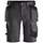 Snickers AllroundWork craftsman shorts 6141, Steel Grey/Black, Steel Grey/Black, swatch