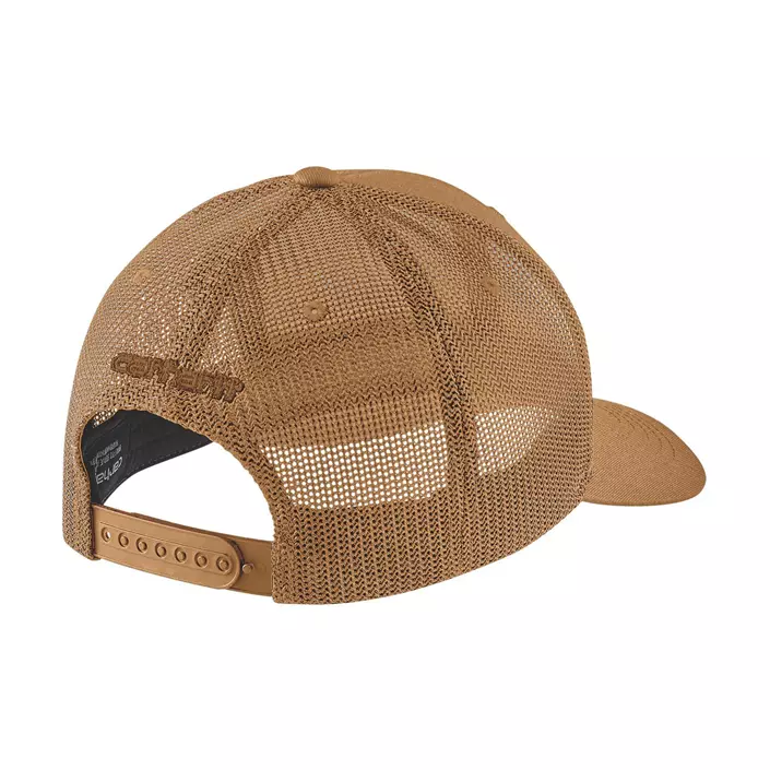 Carhartt Logo Patch cap, Carhartt Brown/Honeycomb, Carhartt Brown/Honeycomb, large image number 1