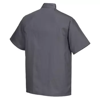 Portwest C733 short-sleeved chefs jacket, Grey