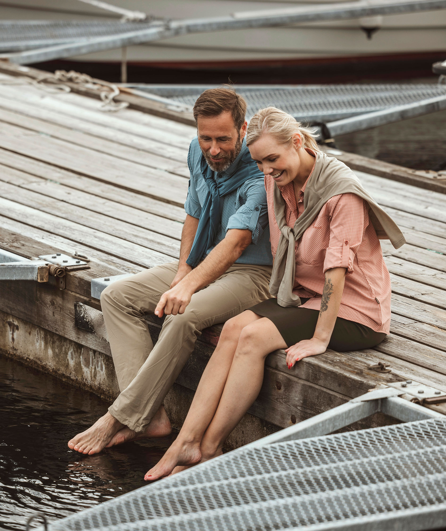 Pinewood Finnveden Hiking nederdel, Moss green, large image number 8