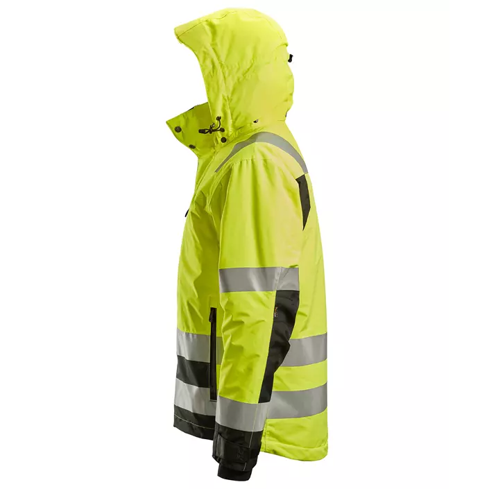 Snickers AllroundWork shell jacket 1132, Hi-vis Yellow/Black, large image number 3