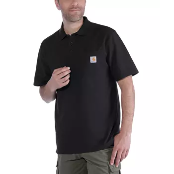 Carhartt Contractor's polo T-shirt, Sort
