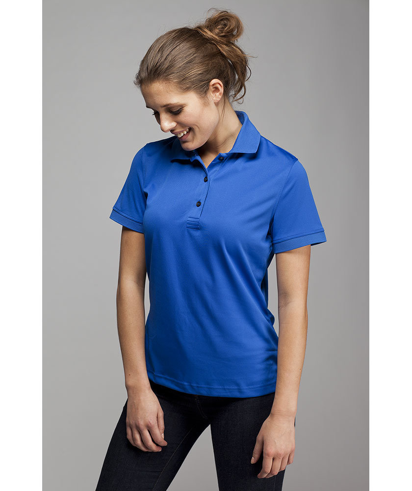 2. Sortierung Pitch Stone Damen Poloshirt, Azure, large image number 2