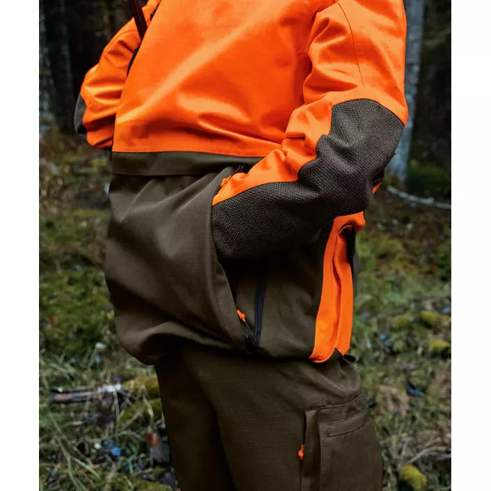 Seeland Venture Rover jacket, Hi-Vis Orange/Pine Green, large image number 9