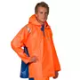 Ocean Crewman PVC regnanorak, Orange/Kungsblå