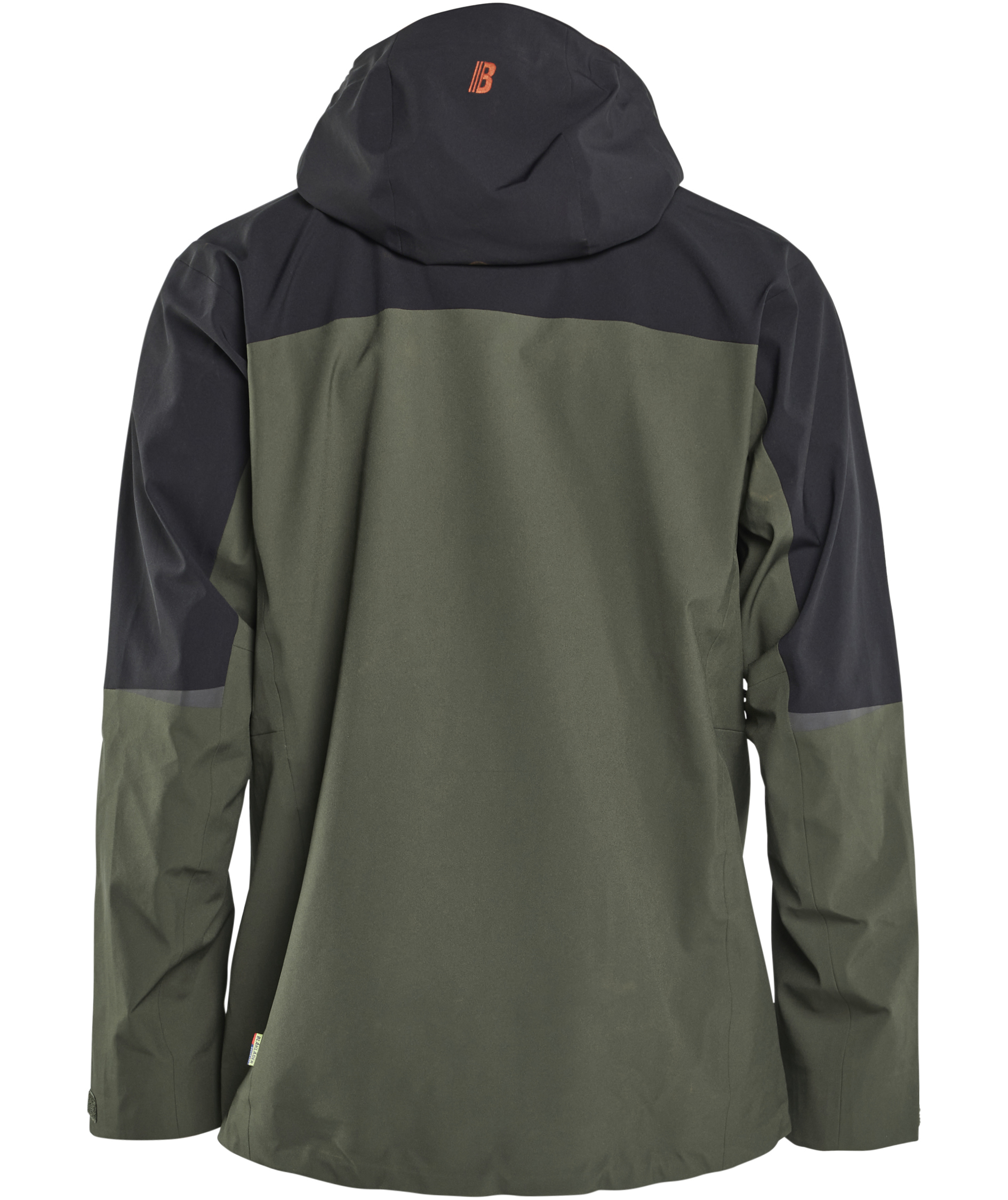 Bl&aring;kl&auml;der Striker shell jacket full stretch, Forest green/Rust, large image number 1