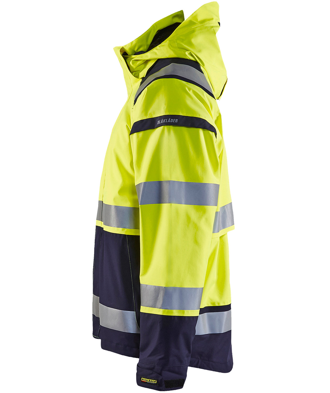 Bl&aring;kl&auml;der skaljacka, Varsel gul/marinbl&aring;, large image number 3