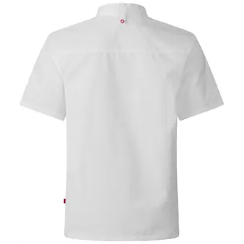 Segers 1097 kurzärmeliges Kochhemd, Weiß