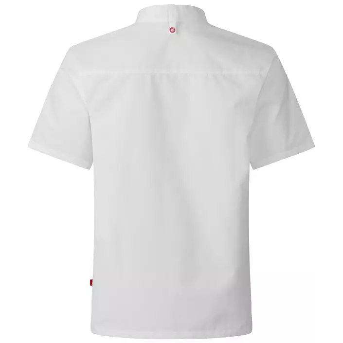 Segers 1097 short-sleeved chefs shirt, White, large image number 0
