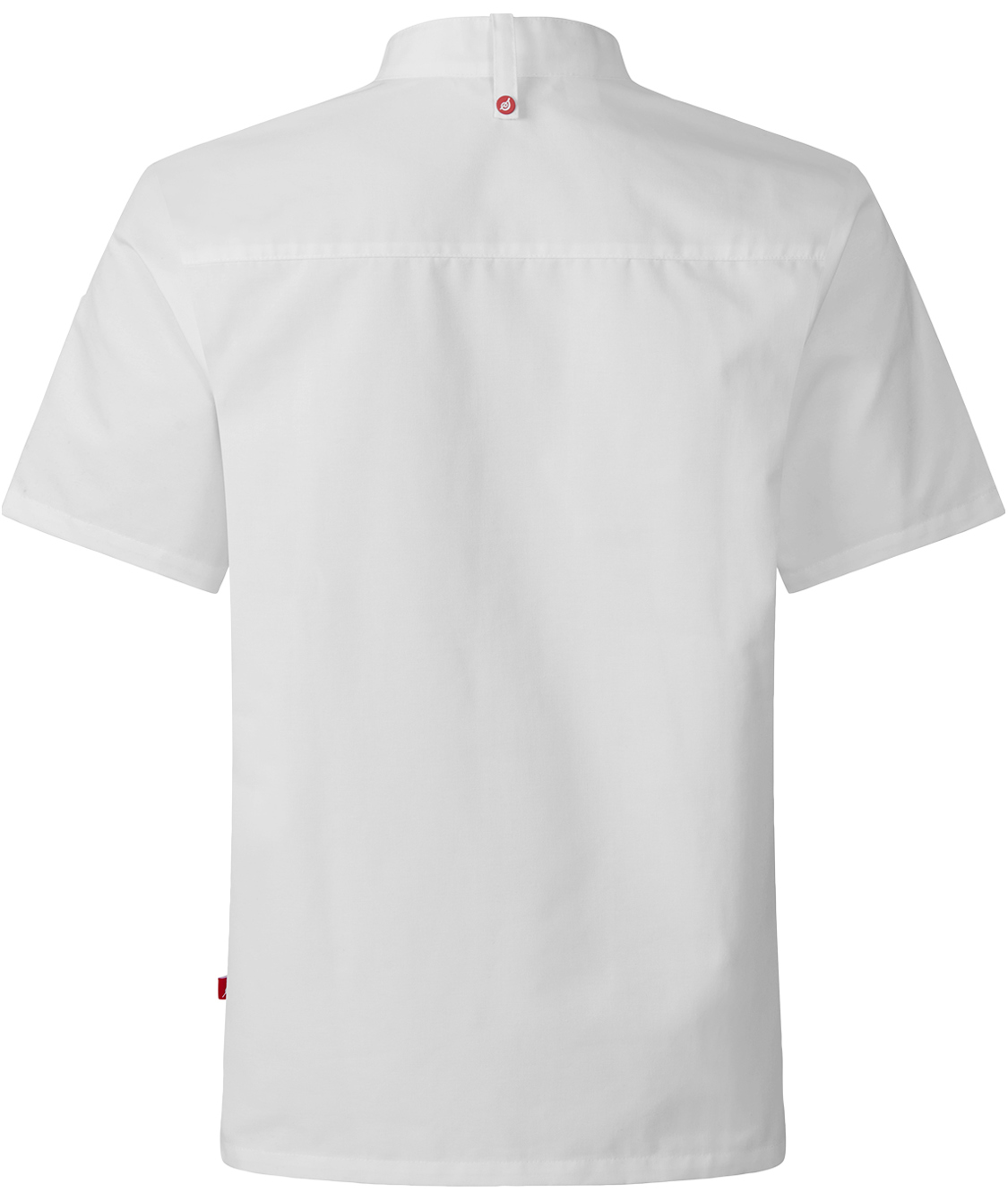 Segers 1097 kort&aelig;rmet kokkeskjorte, Hvid, large image number 2