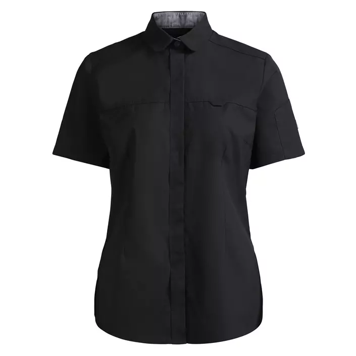 Kentaur modern fit women's short-sleeved shirt, Black, large image number 0