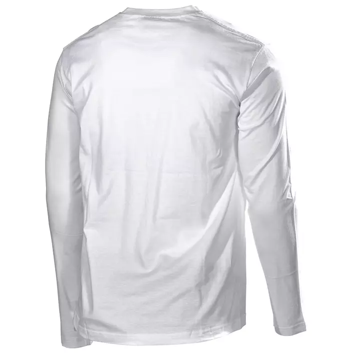 L.Brador langermet T-skjorte 628B, Hvit, large image number 1