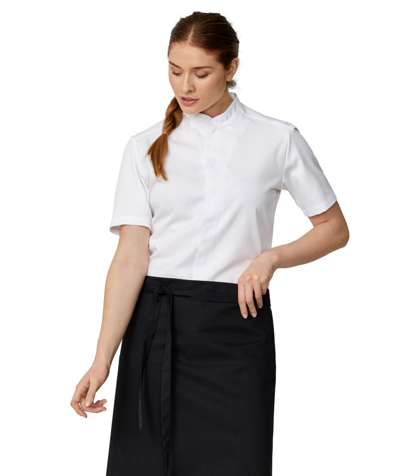 Kentaur kort&aelig;rmet kokke-/tjenerjakke