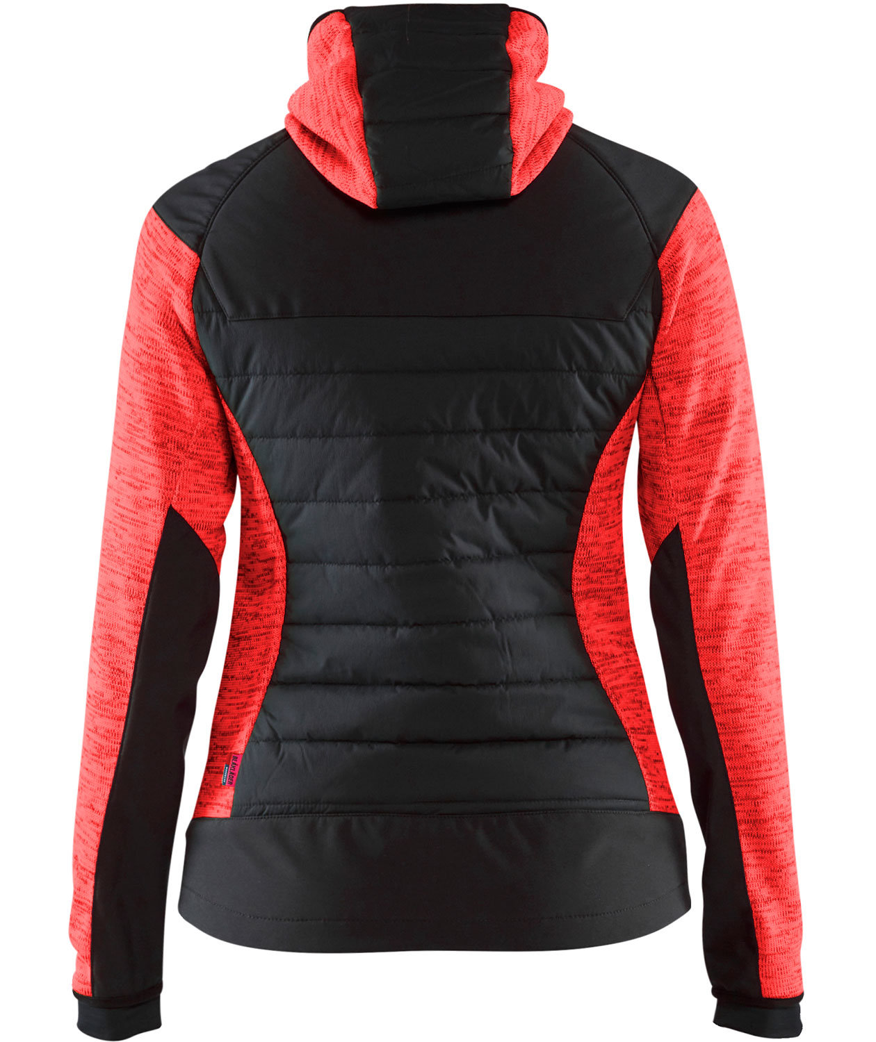 Bl&aring;kl&auml;der women's hybrid jacket, Red/Black, large image number 1