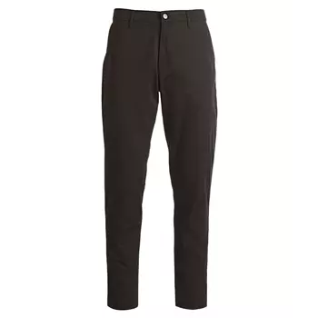 Kentaur chino trousers with extra leg length, Black