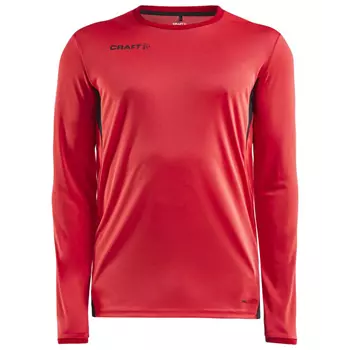 Craft Pro Control Impact long-sleeved T-shirt, Red/Black