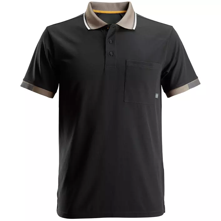 Snickers AllroundWork 37,5® polo shirt 2724, Black, large image number 0