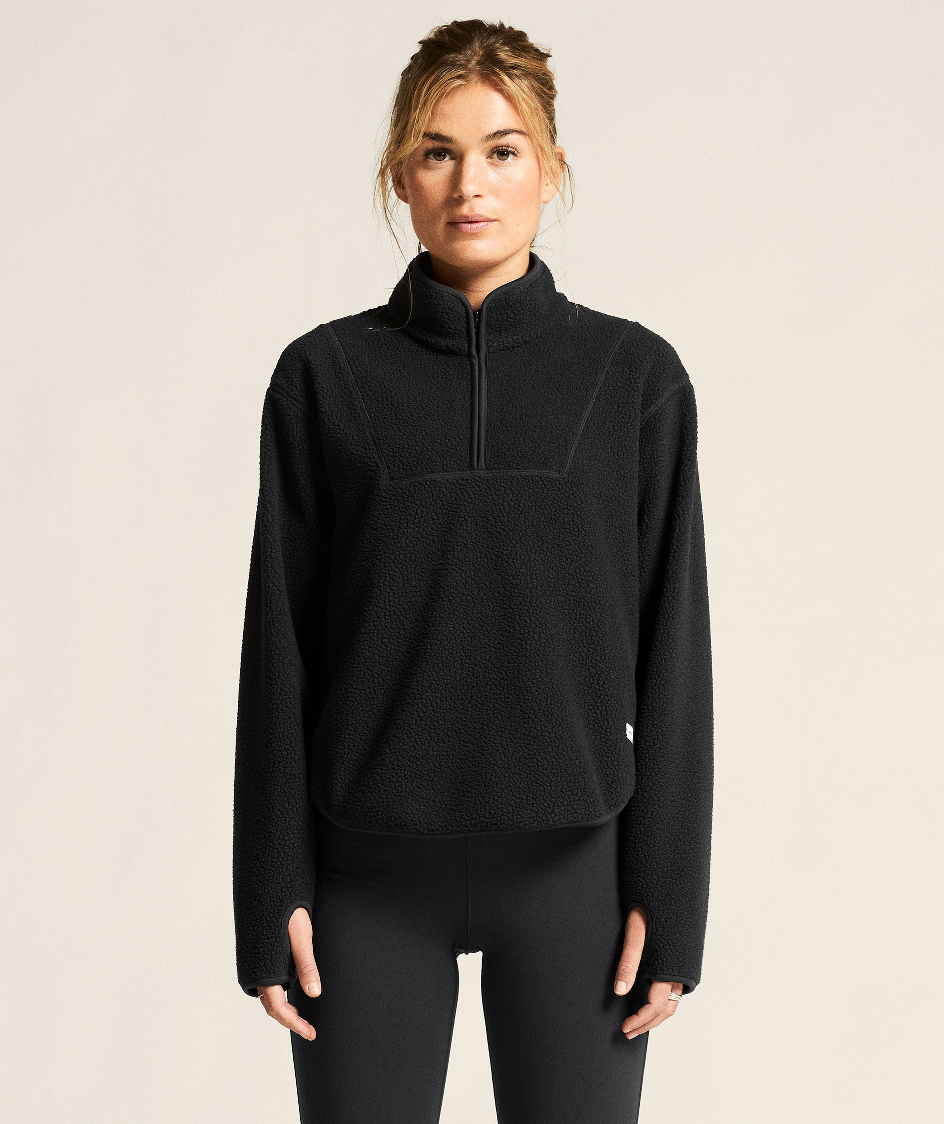 Craft Join half zip p&auml;lsfibertr&ouml;ja dam, Black