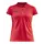 Craft Pro Control Impact dame polo T-shirt, Bright red, Bright red, swatch