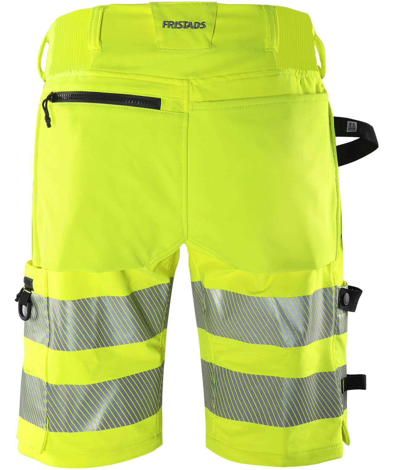 Fristads Green Arbeitsshorts 2648 GSTP full stretch, Hi-Vis Gelb, large image number 2