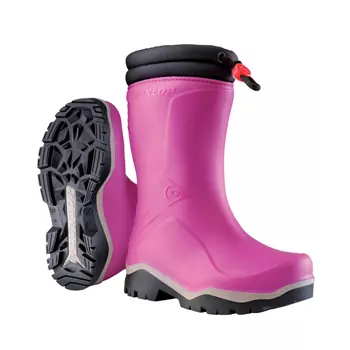 Dunlop Blizzard winter boots for kids, Rosa