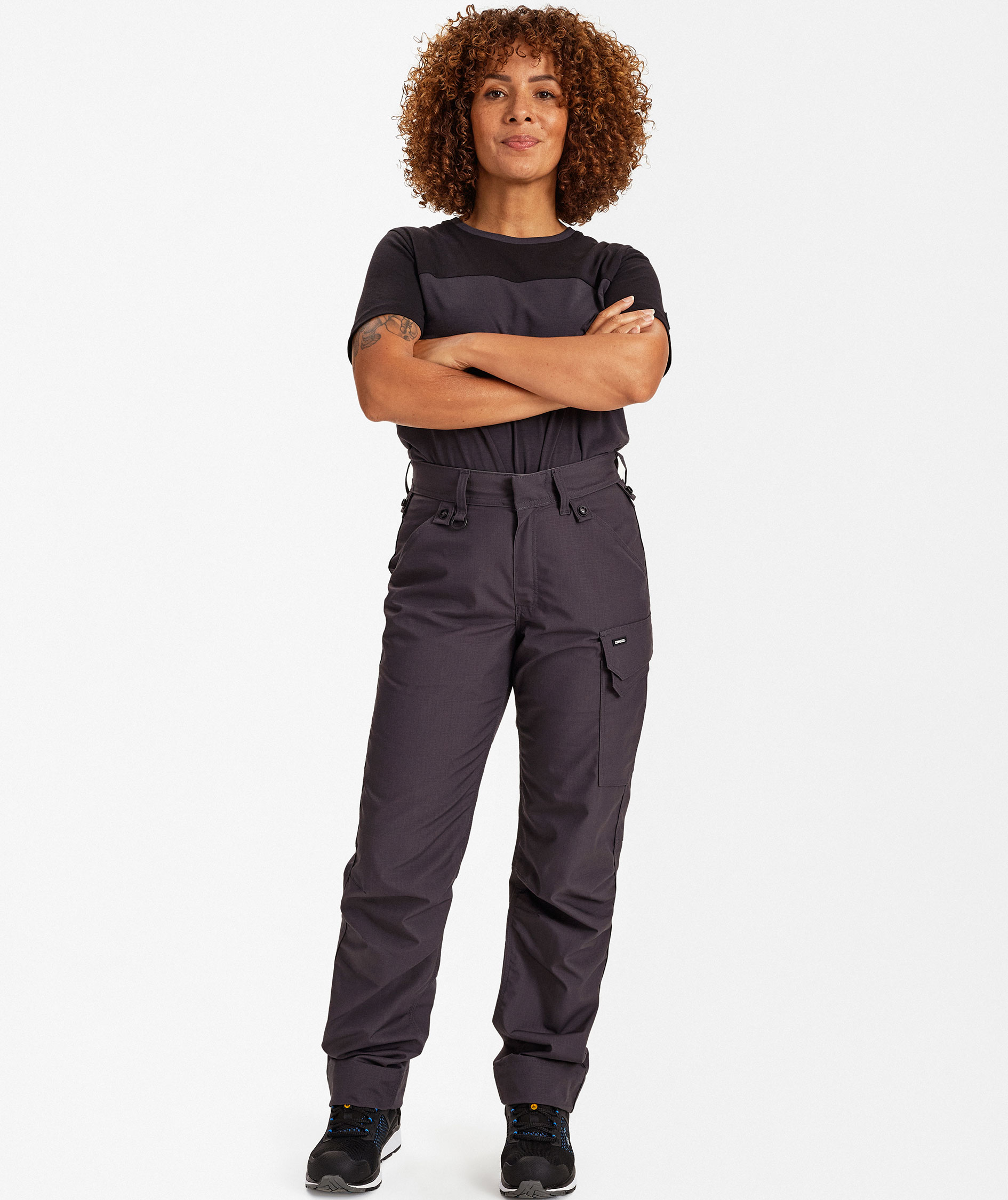 Engel Entire women's service trousers, Anthracite Grey, large image number 2