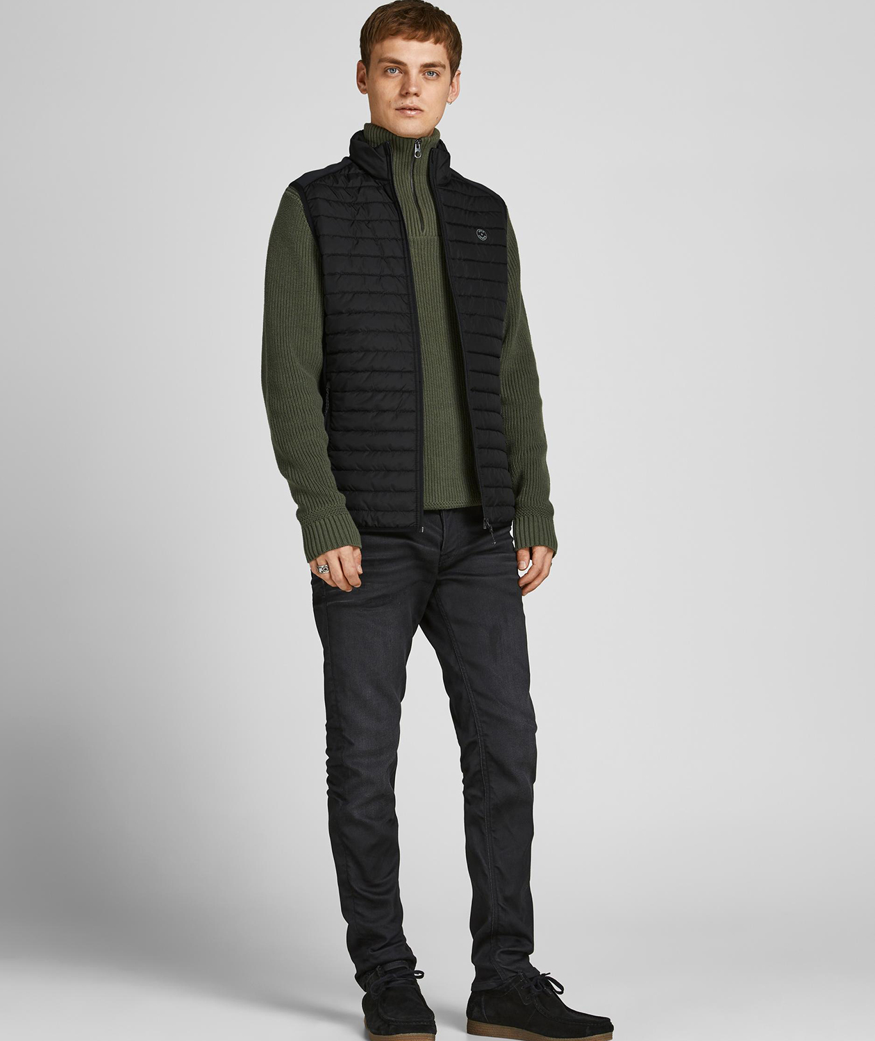 Jack & Jones JJEMULTI Steppweste, Schwarz, large image number 6