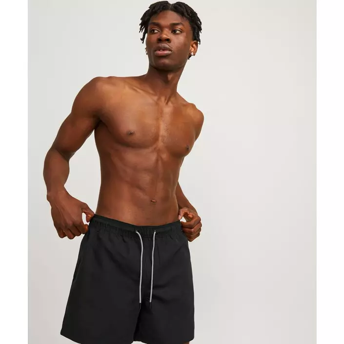 Jack & Jones JPSTFIJI JJSWIM badebukser, Black, large image number 6